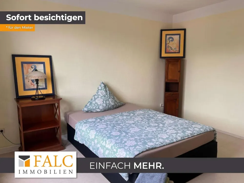 „Möblierte 2-Zimmer-Wohnung, bezugsfertig und praktisch geschnitten“
