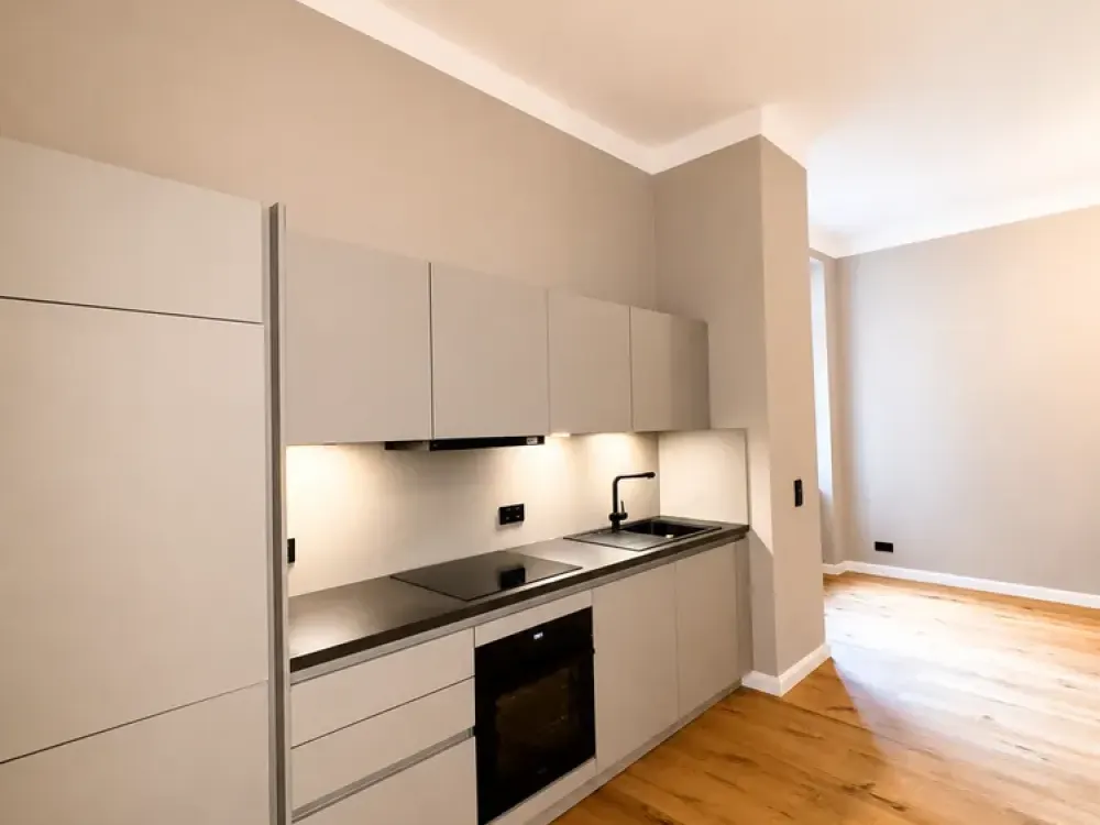 Stilvolle 2 Zimmerwohnung mit Einbauküche und Balkon