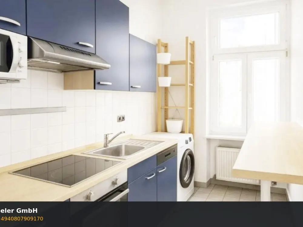 3-Zimmer Wohnung mit Einbauküche in Wandsbek
