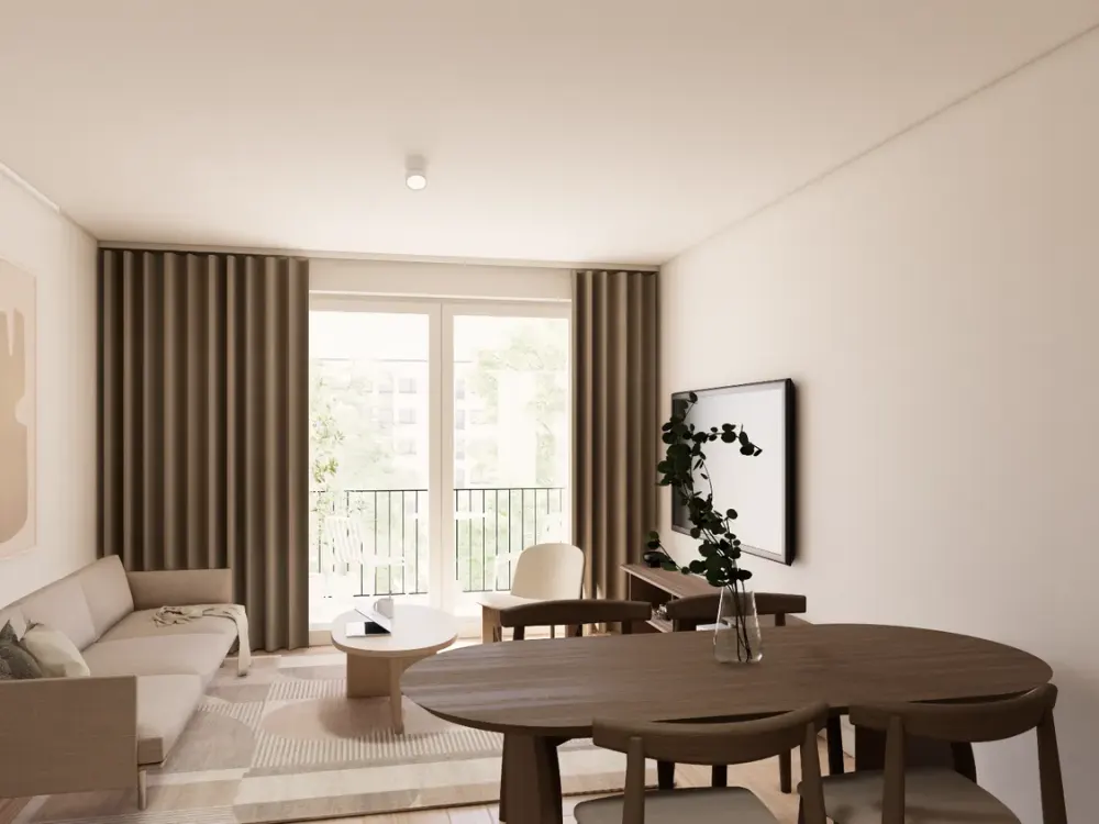 3-Zimmer Premium mit exklusiven Gemeinschaftsflächen: Padelplatz, Fitness, Dachterrasse & mehr