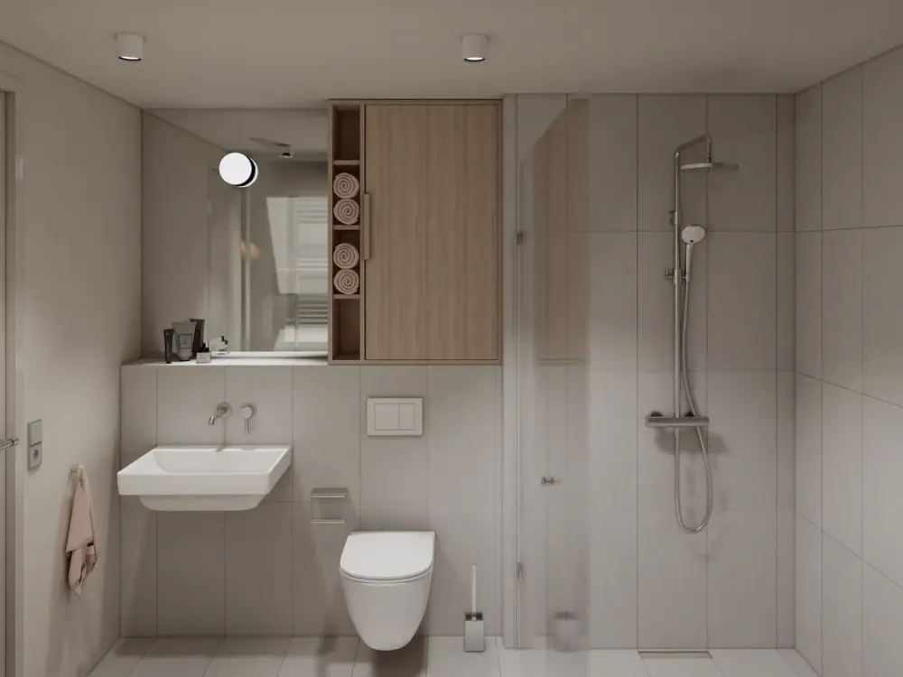 3-Zimmer Premium mit exklusiven Gemeinschaftsflächen: Padelplatz, Fitness, Dachterrasse & mehr