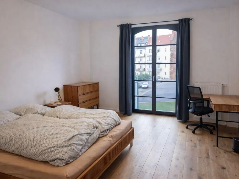 Modern living in the Malzquartier Erfurt Fully furnished 2-room apartment