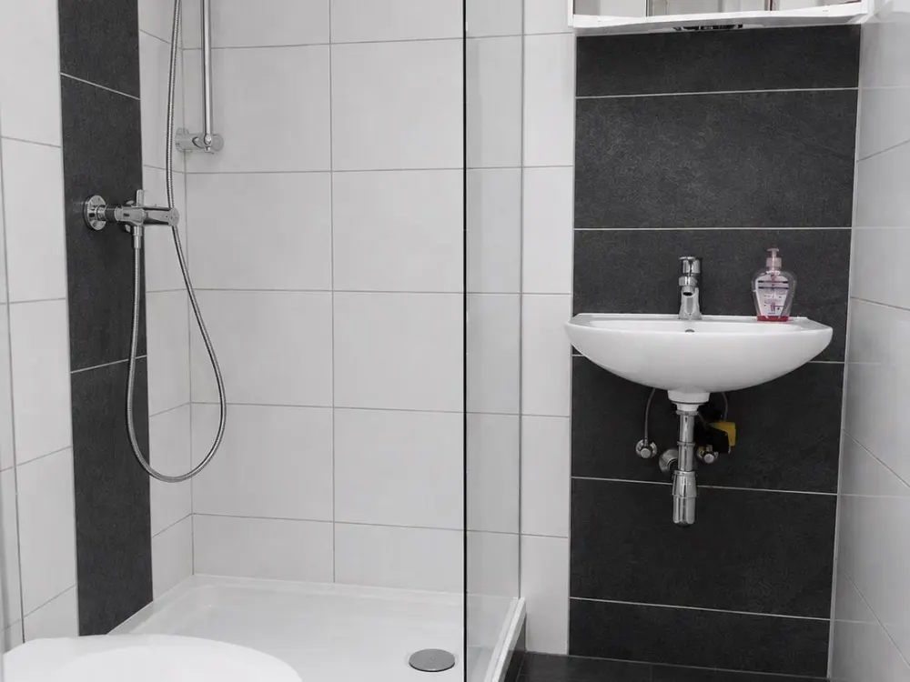 Frisch renovierte 2-Zimmer-Wohnung mit Balkon, Einbauküche