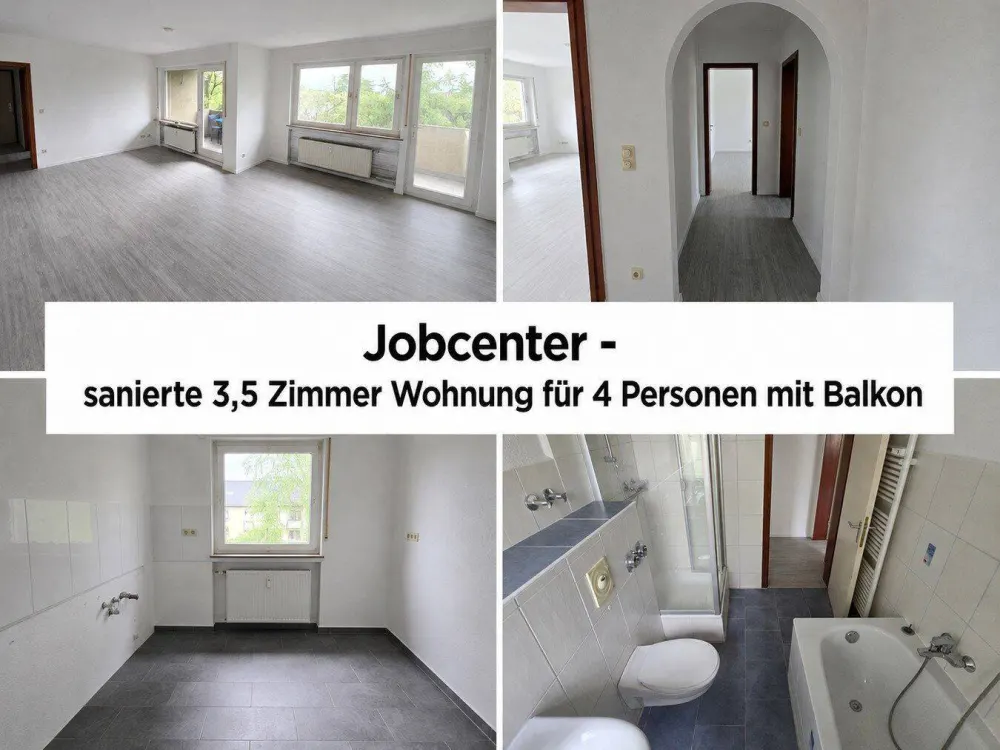 Jobcenter - ??? ???? - ?????????: Neue Wohnung für Ihre Familie - ideal für 4 Personen