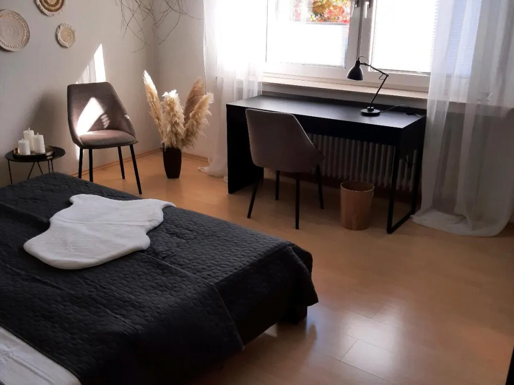 komfortable, möbilierte EG-wohnung zur befristeten Vermietung