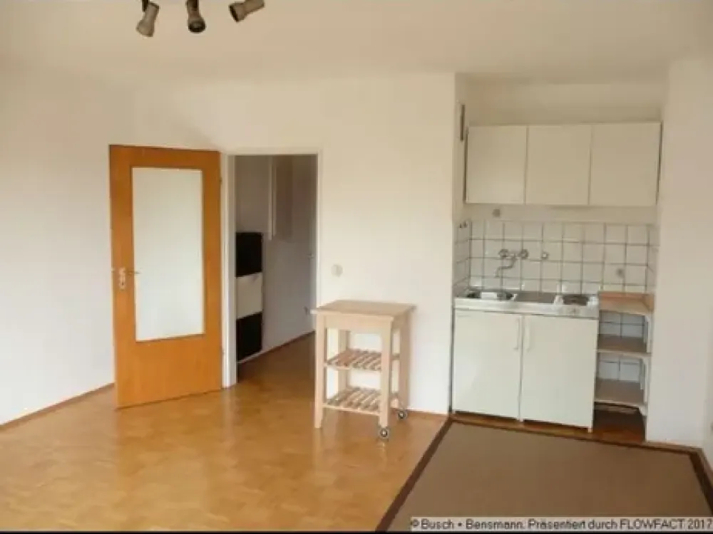 Kompaktes 1-Zimmer-Apartment mit Küchennische im 2. Stock in Münster