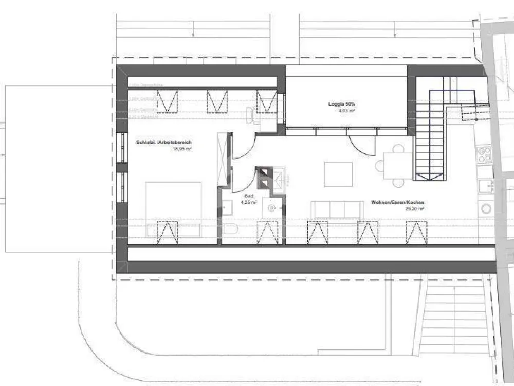 Erstbezug - Ferien-/Gästehaus mit 2-3 Einheiten an Unternehmen zu vermieten am weißen Hirsch