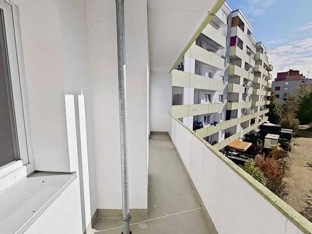 RENOVATE YOURSELF AND SAVE: Large 4-room apartment with BALCONY and plenty of natural light