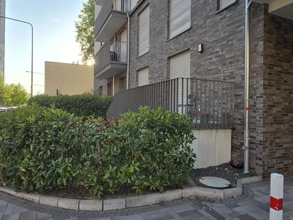 Wohnen mit eigenem Garten, moderne 2-Zimmer-Wohnung in Bockenheim