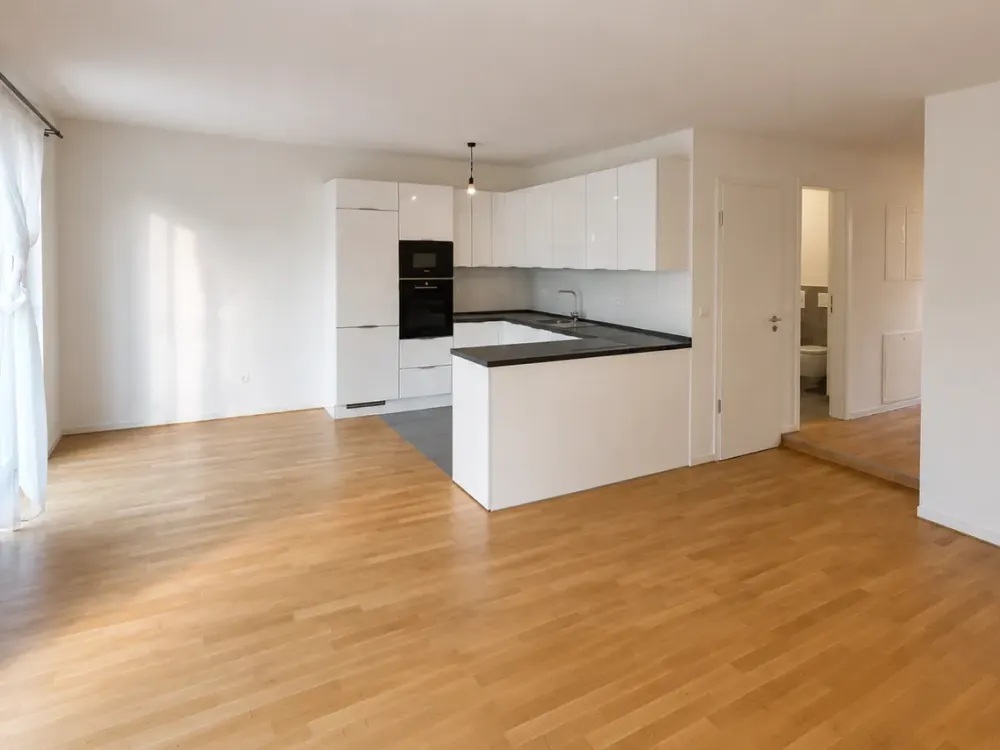 Wohnen mit eigenem Garten, moderne 2-Zimmer-Wohnung in Bockenheim