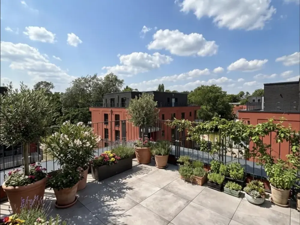 Smartes Penthouse mit Wasserblick