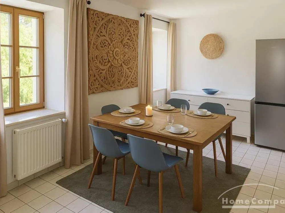 27202 HomeCompany Dresden Möbliert/Furnished 3-Zimmer Wohnung mit Balkon in Dresden-Naußlitz max. 4 Personen