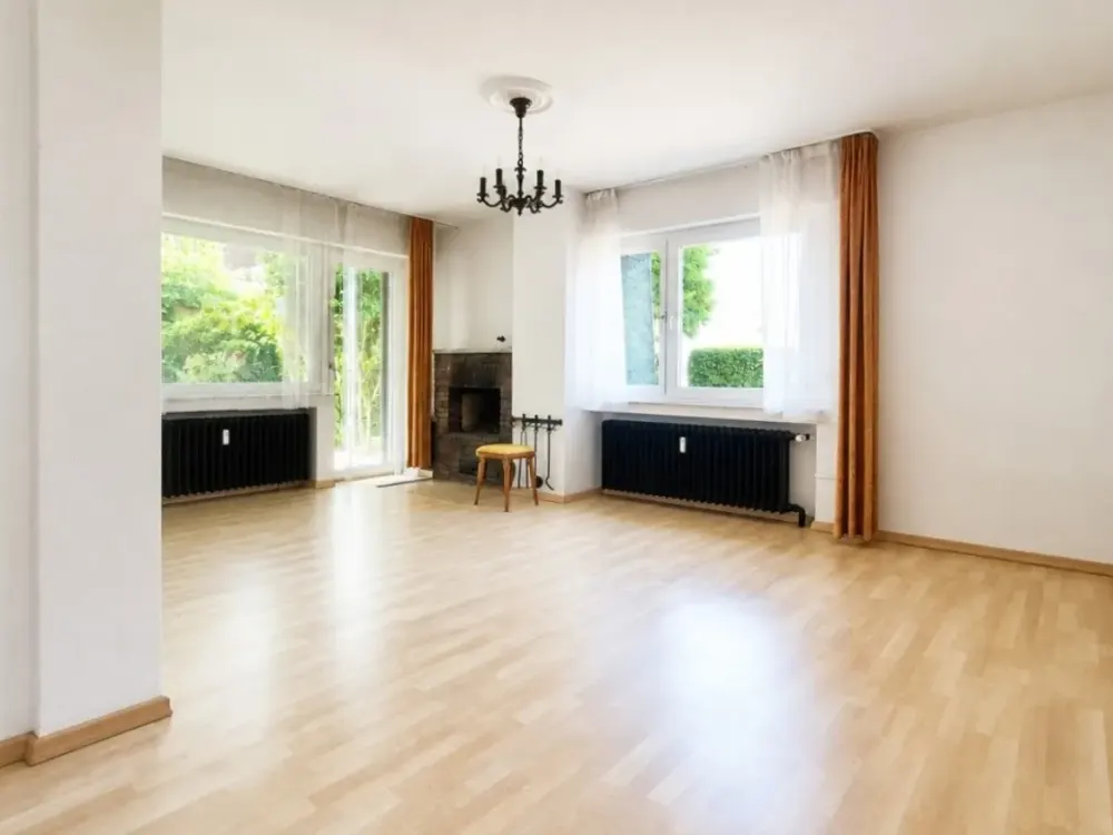 Gemütliche 2-Zimmer-Wohnung mit Kamin, Terrasse, Garten und Stellplatz in ruhiger Wohnlage