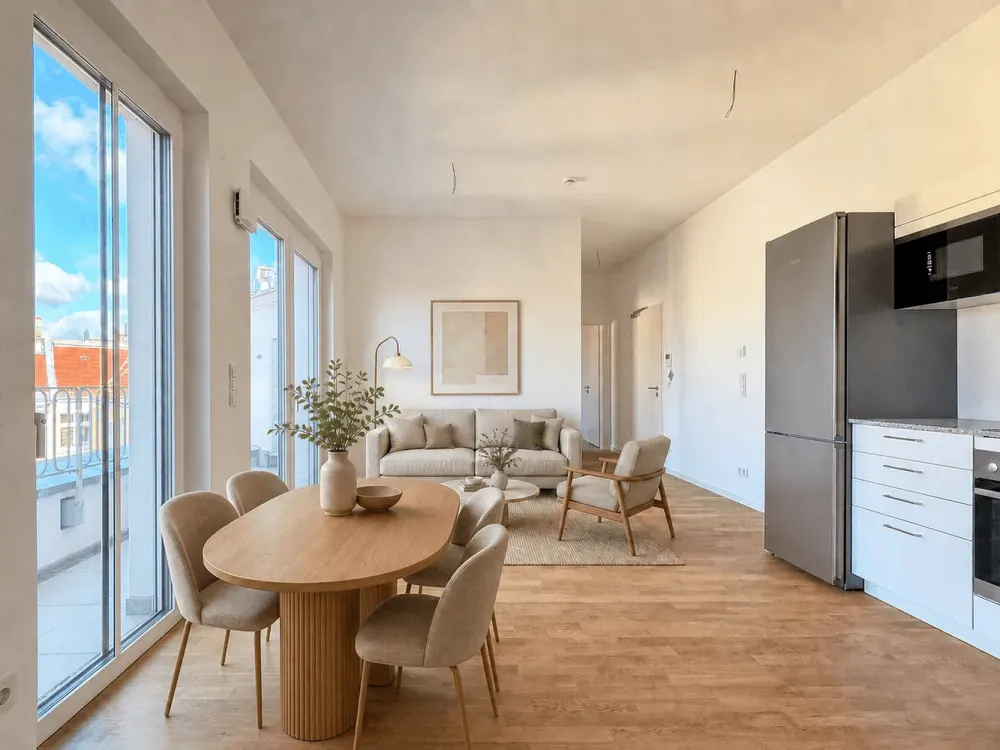 Kompakte Dachgeschosswohnung nah Schloß Charlottenburg - 2,5 Zimmer am Mierendorffplatz