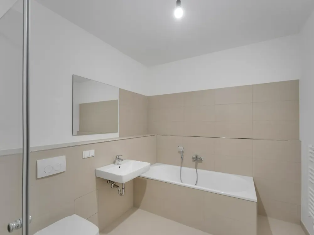 More Living Quality in a Compact Space, Modern 1-Room Apartment with Comfort Bathroom