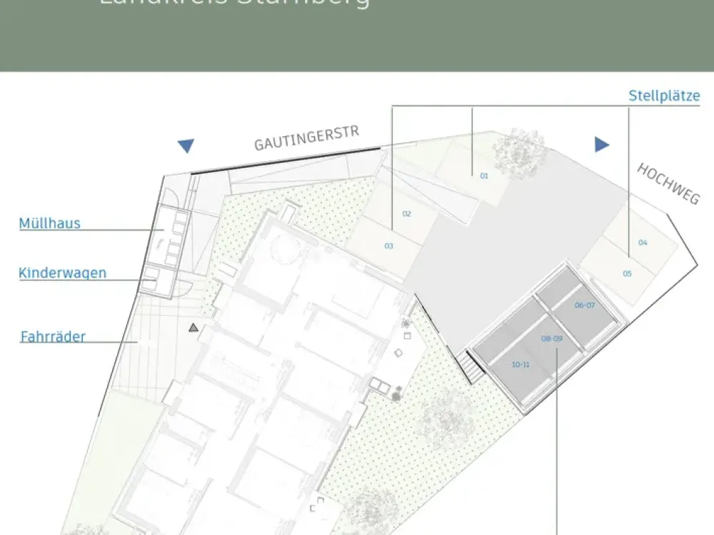 Between Hightech and 5 Lakes: Tasteful 5-Room Attic Apartment in Weßling Suitable for Shared Flats