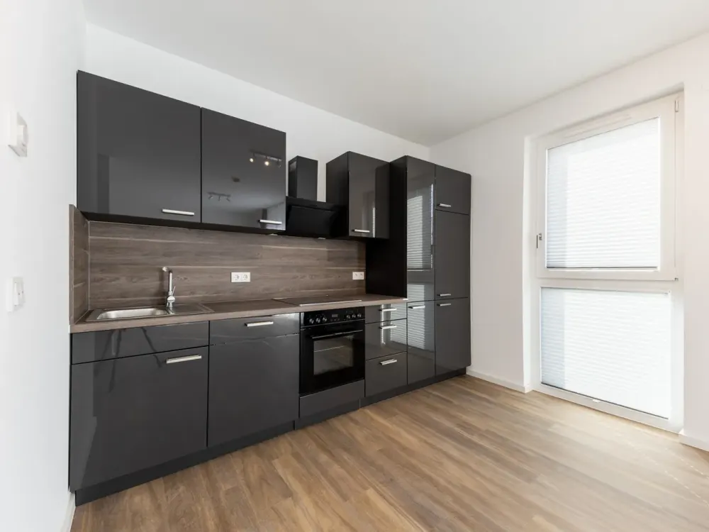 Exklusives 1 Zimmer Apartment mit Blick ins Grüne in Berlin Weißensee