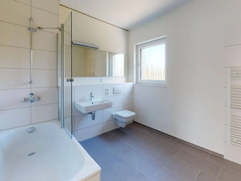 Moderne 3 Zimmer Wohnung mit Balkon im Grünen!