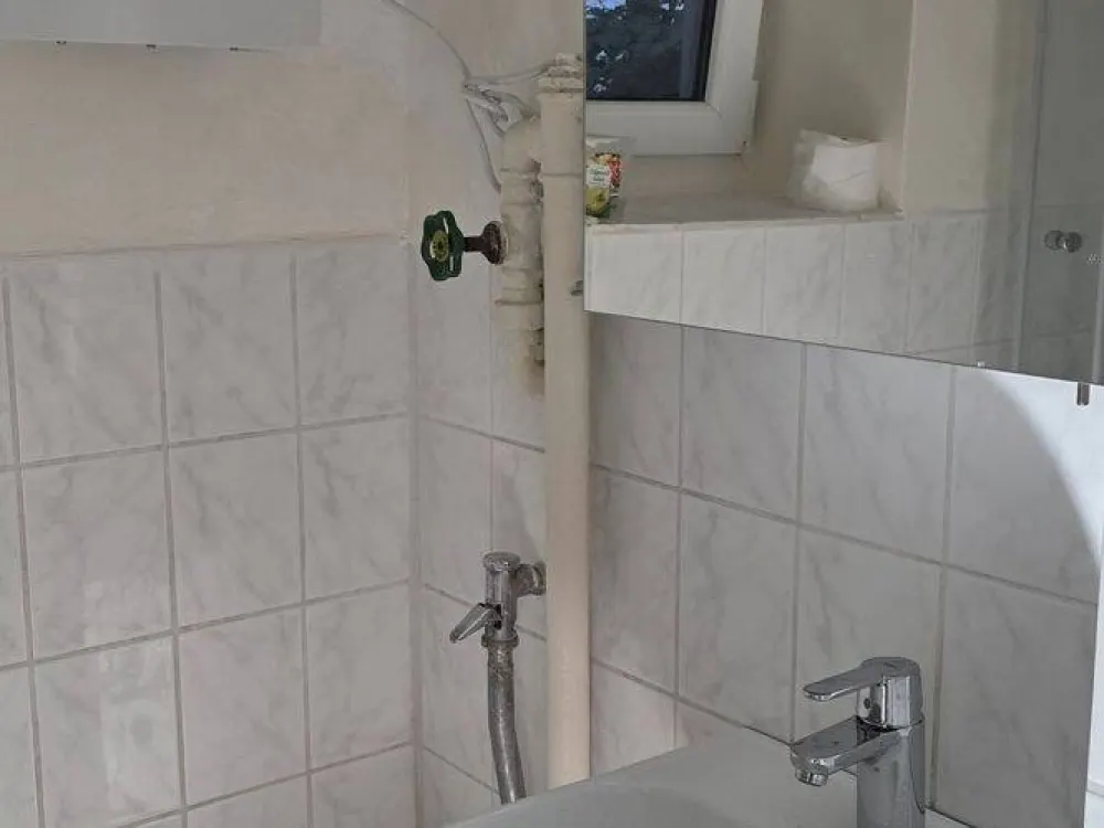 Sehr helle, neu renovierte Einzimmerwohnung in Weissensee