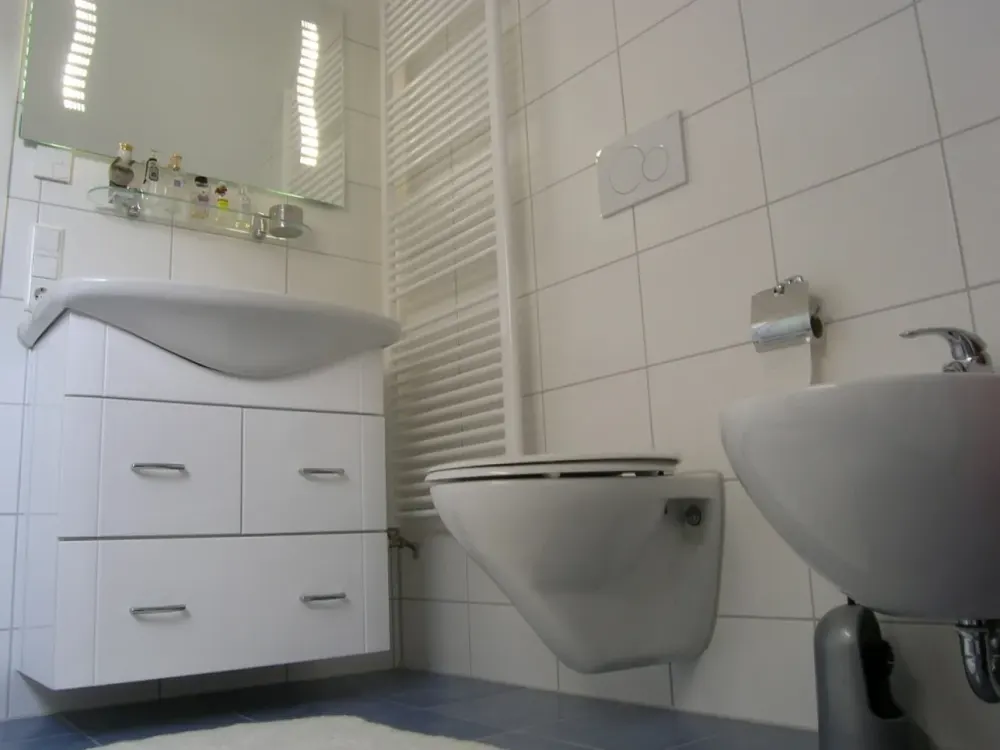 Beautiful 2.5-Room Attic Apartment with Fitted Kitchen, Spacious Bathroom and Partial Mountain View