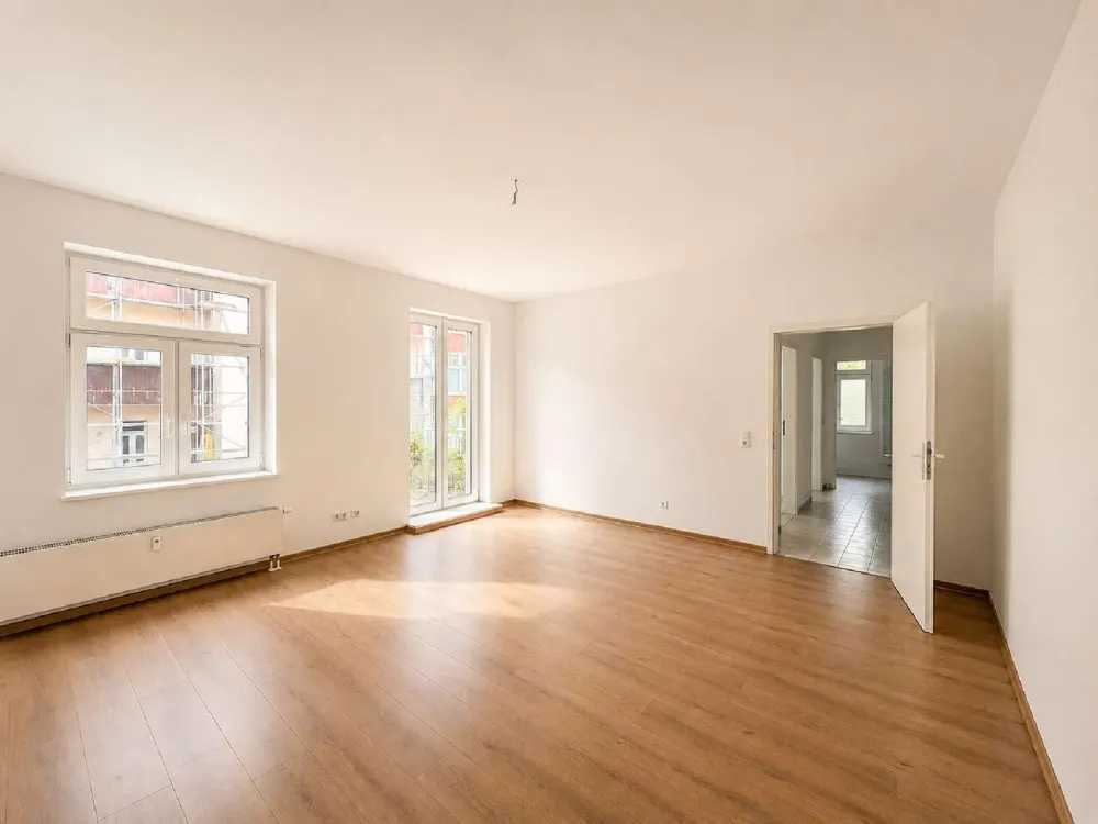 3-Raumwohnung mit Balkon im ruhigen Hinterhaus in Gohlis!