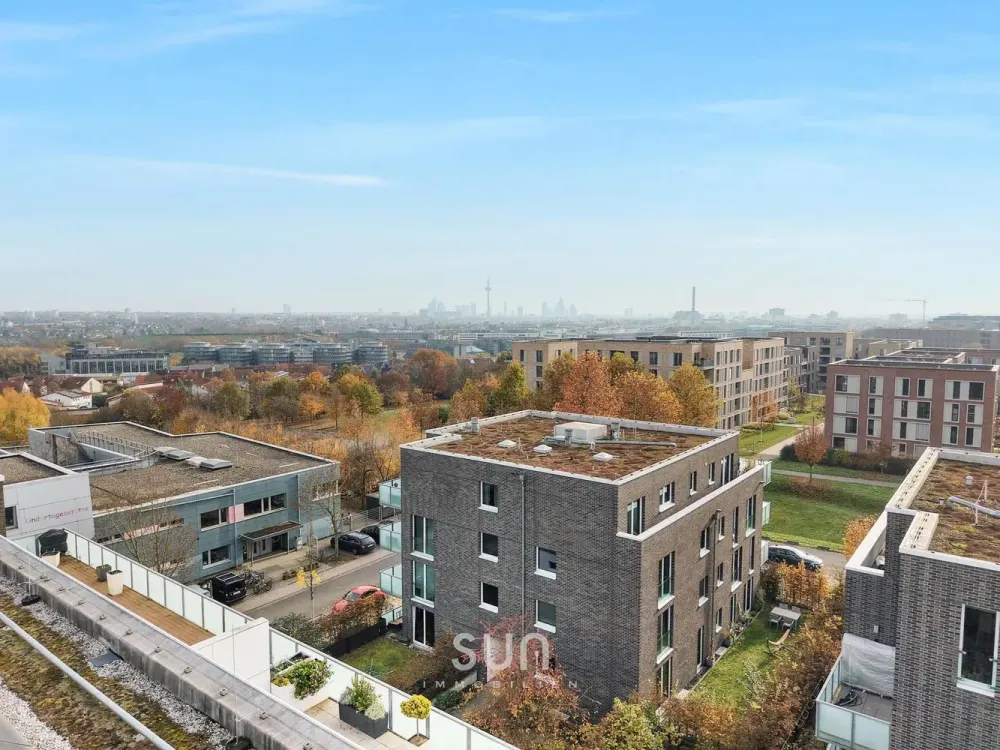 3-Zimmer-Wohnung mit XXL-Terrasse, Tageslichtbad & Einbauküche