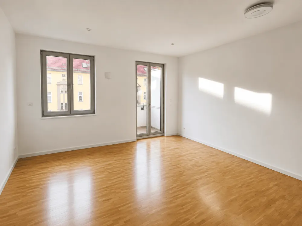 شقة جديدة ذات غرفتين عالية الجودة في Stadtpark Steglitz مع شرفة، مطبخ مجهز، مصعد وموقف سيارات تحت الأرض