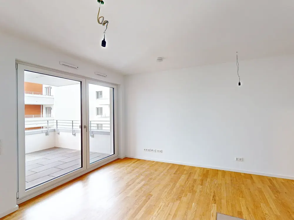 Balkon-1-Zimmer-Apartment im 3. OG mit Aufzug in Frankfurt am Main