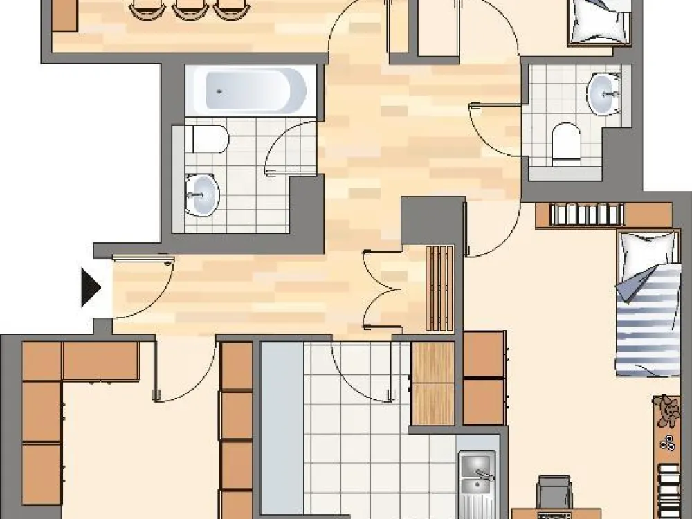 4-Zimmer-Wohnung in Dortmund Innenstadt-Nord