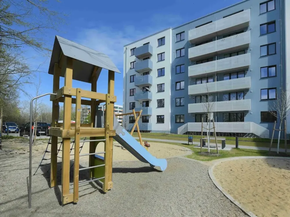Ruhige Wohnanlage im Grünen und dennoch zentral gelegen