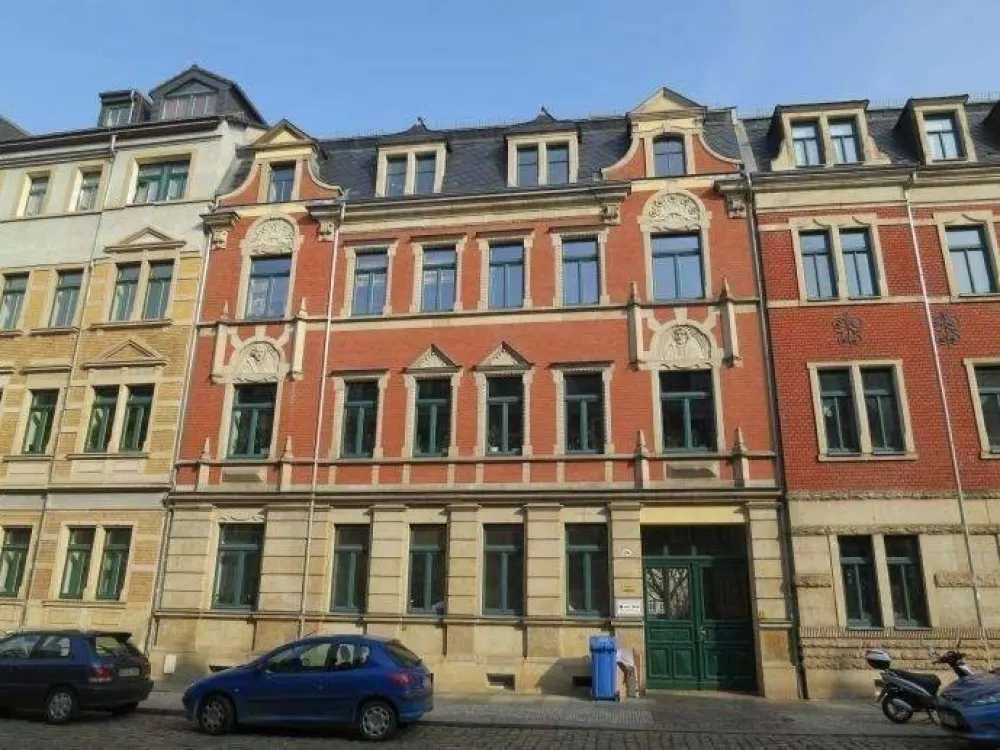 Kleine ruh. 1-R-Single-Wohng. mit gr. Balkon Nähe Elbe u. Ballhaus Watzke in DD-Pieschen
