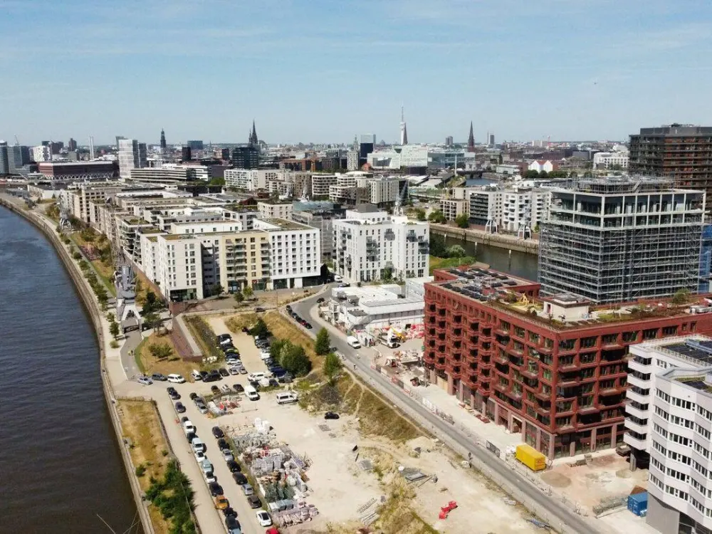 Stilvoll möblierte 2-Zimmerwohnung mit Blick auf den Baakenhafen - Wentzel Dr.