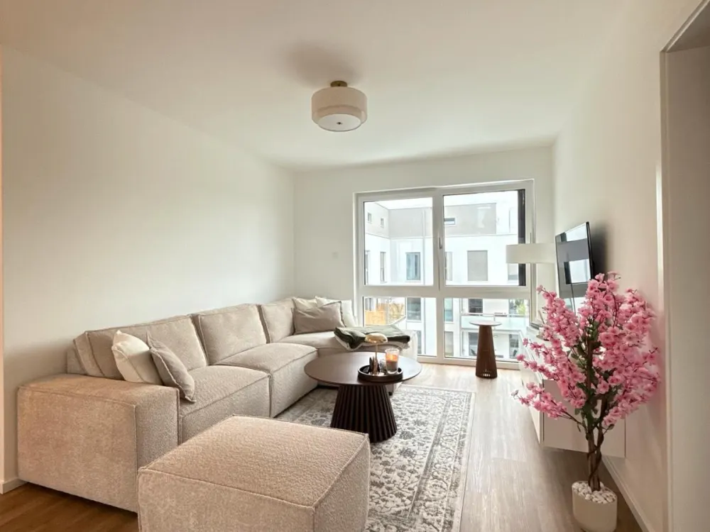 Neubau: 3-Zimmer Wohnung mit großer Dachterrasse zu vermieten