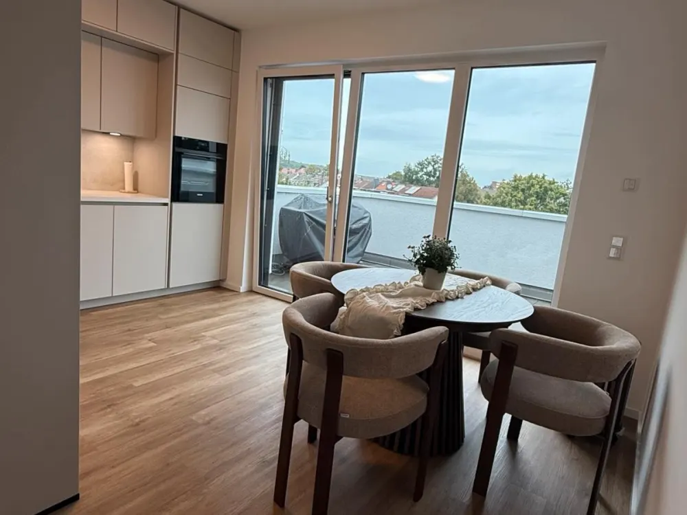 Neubau: 3-Zimmer Wohnung mit großer Dachterrasse zu vermieten