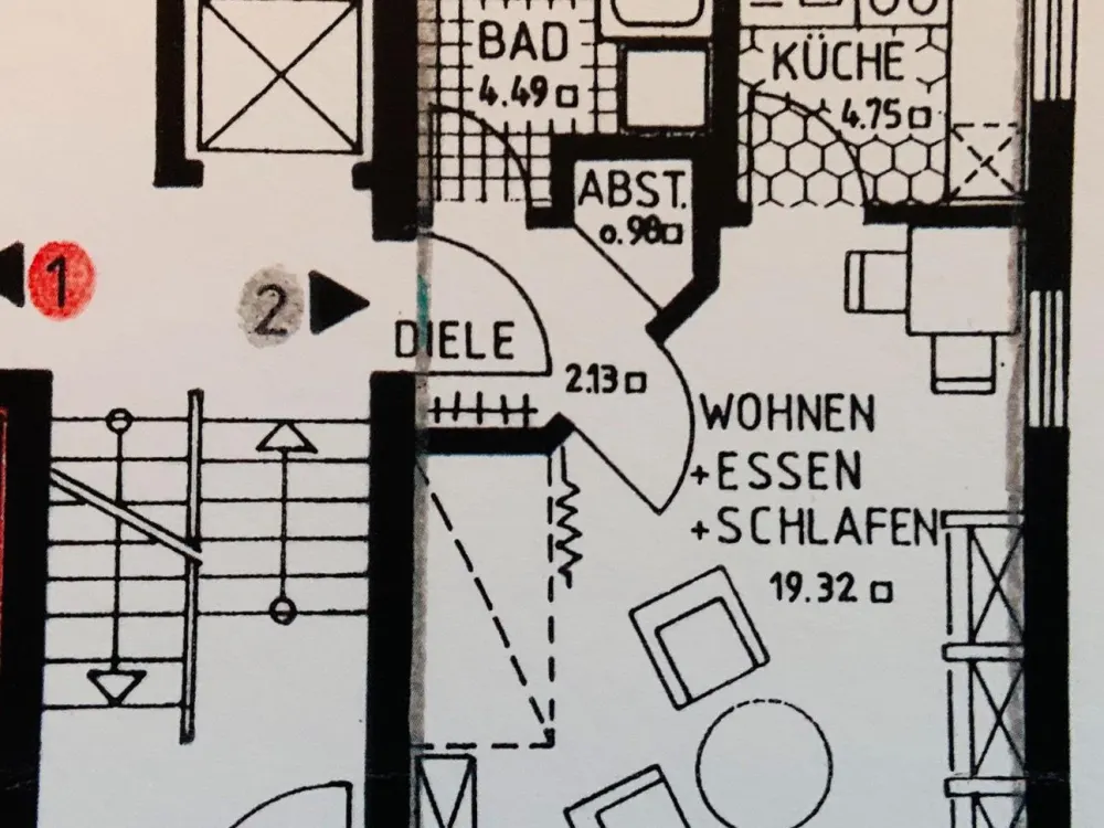 Möbliertes Apartment Maxfeld - einziehen & wohlfühlen!