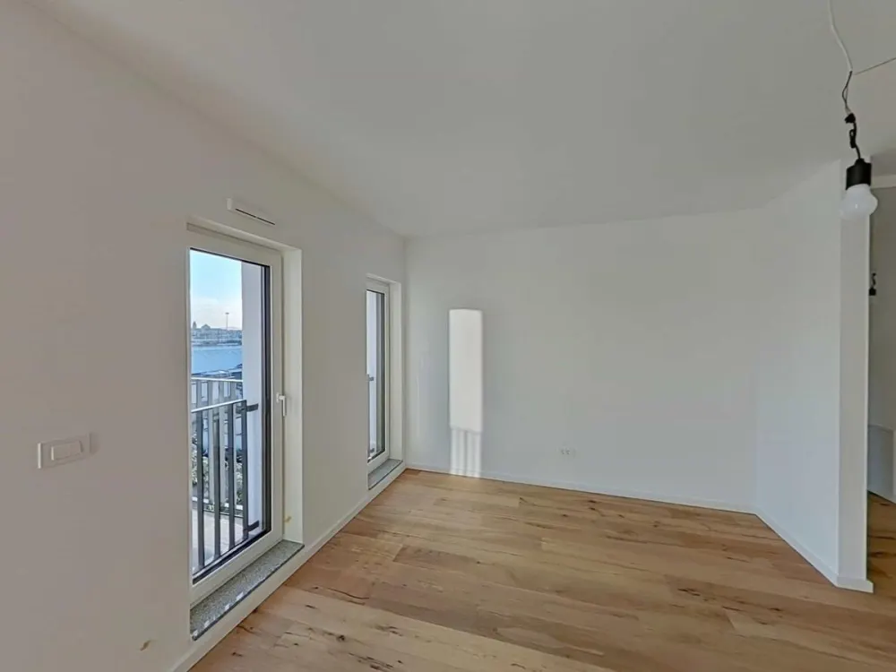 Zentral, möbliertes modernes Wohnen am Westhafen: Neubau 2024 | Voll möbliert | Balkon |
