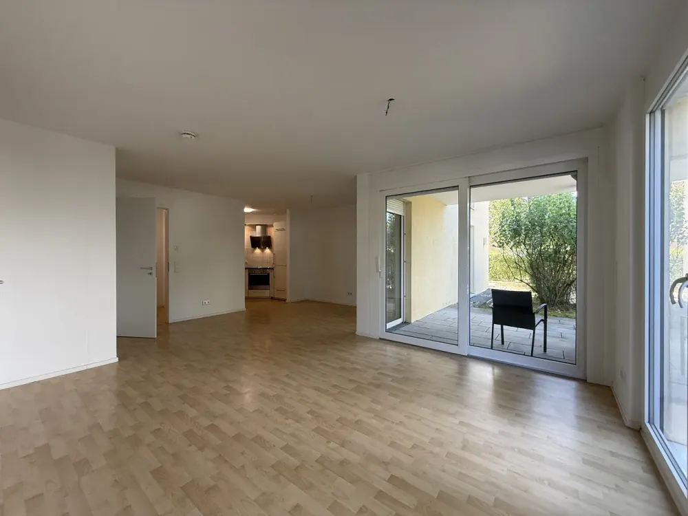 Hochwertige, barrierefreie 2-Zimmer-Erdgeschosswohnung mit Terrasse