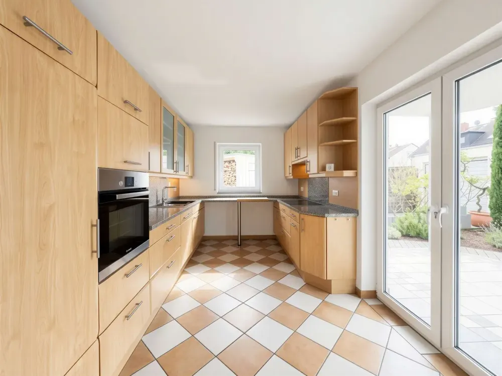 Ruhiges Zuhause mit offenem Wohngefühl: 4-Zimmer-Wohnung mit Kamin und zwei Süd-Terrassen