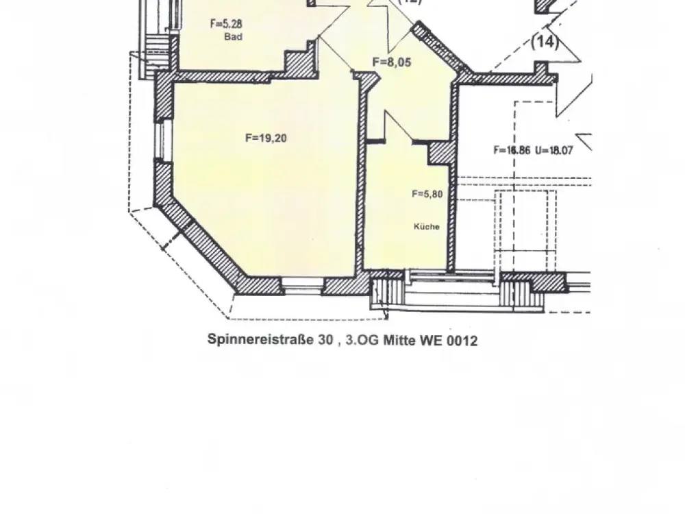 Ideal für Singles ! Schicke 1 Zimmer Wohnung * Laminat