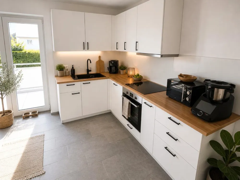 Familienfreundliche 4 Raumwohnung (122 m²) mit EBK, Terrasse und Balkon