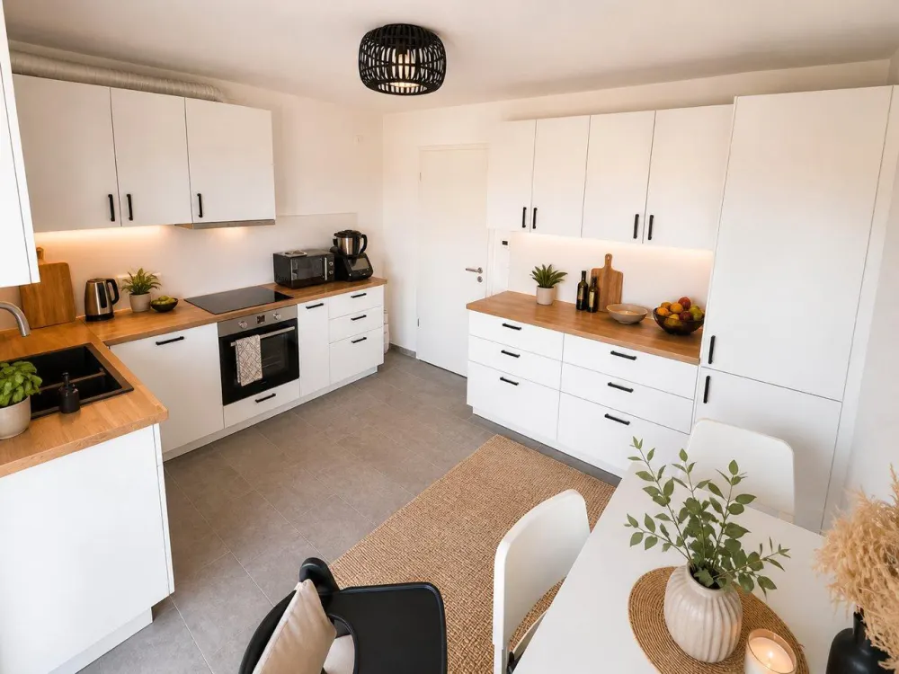Familienfreundliche 4 Raumwohnung (122 m²) mit EBK, Terrasse und Balkon