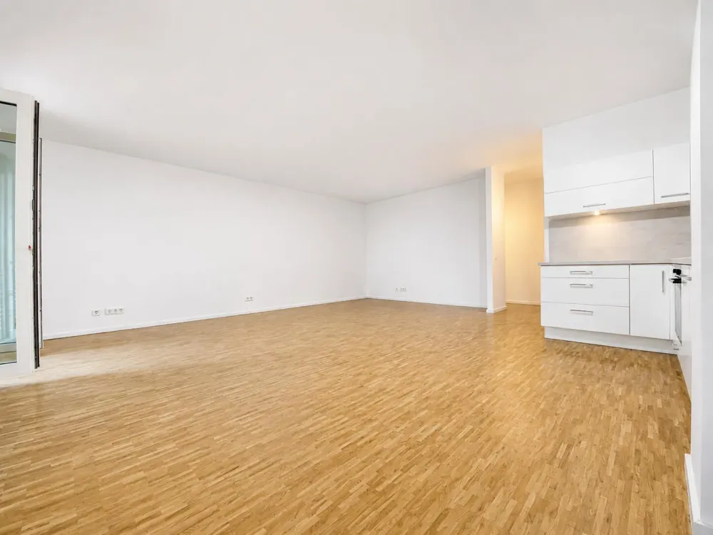 Praktische Zwei-Zimmer-Erdgeschosswohnung mit Stellplatz