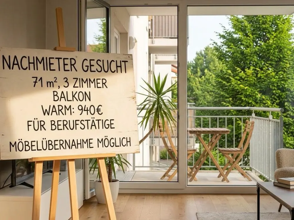 3-Zimmer-Wohnung (71 m²) in Garbsen Nachmieter gesucht