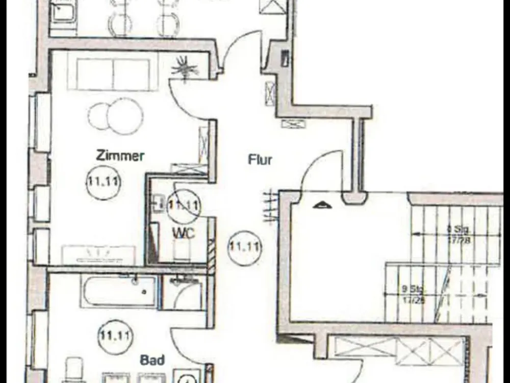 Große Dreiraumwohnung mit EBK sucht Nachmieter