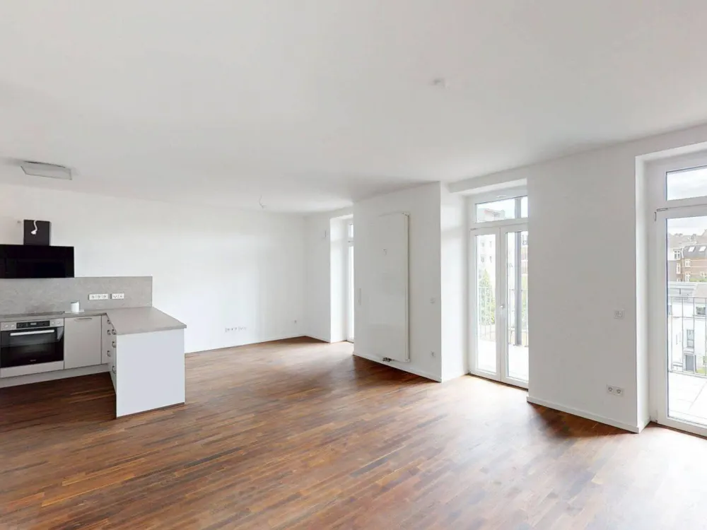 Modernes wohnen: 3-Zimmer-Wohnung mit Balkon