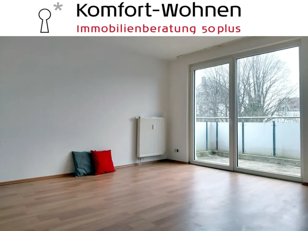 Großzügige Wohnung in Citynähe 2-Zimmer-Wohnung mit Balkon und Aufzug!