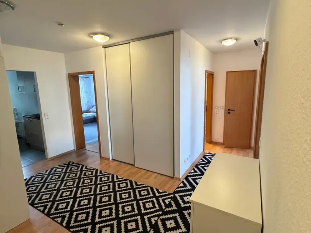 Möblierte Wohnung in Teltow, Nuthestraße 2a, ca. 78,85 m², mit Terrasse und Stellplatz