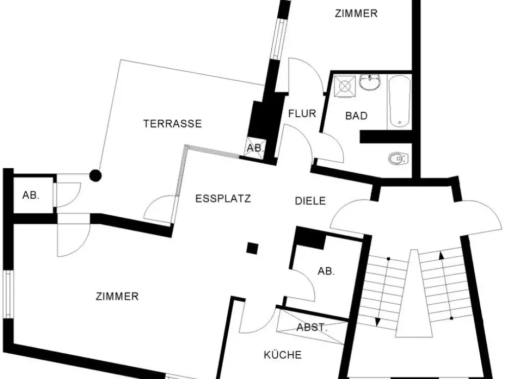 2-Zimmer Wohnung in Altenbochum
