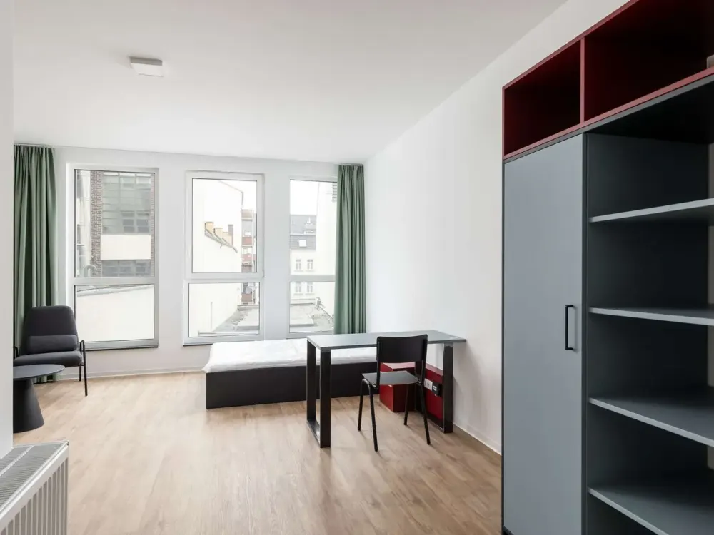 24 - 30 m² - Modern Equipped Apartment in the Center of Leipzig