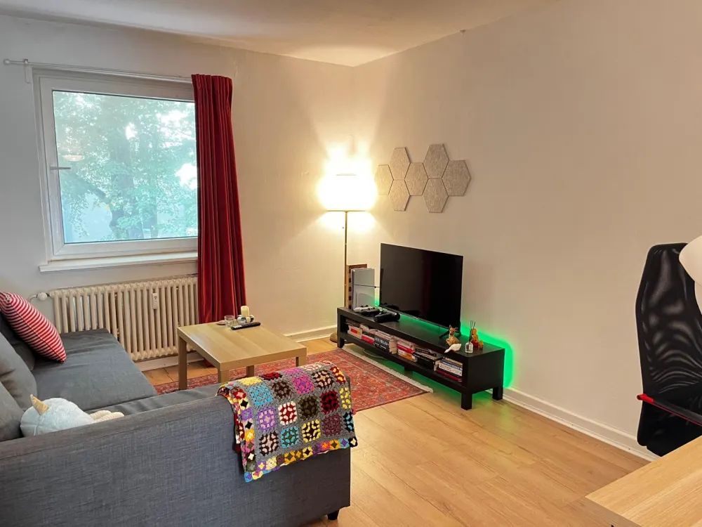 Schöne 2-Zimmer Wohnung im Veddel (möbliert)
